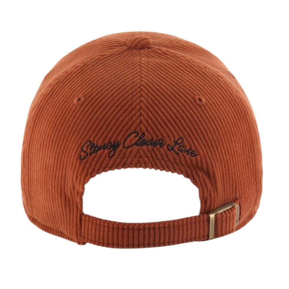 Texas Longhorns Stoney Clover Lane '47 Squib Clean Up Corduroy Hat Orange NEW‎ - Picture 8 of 8